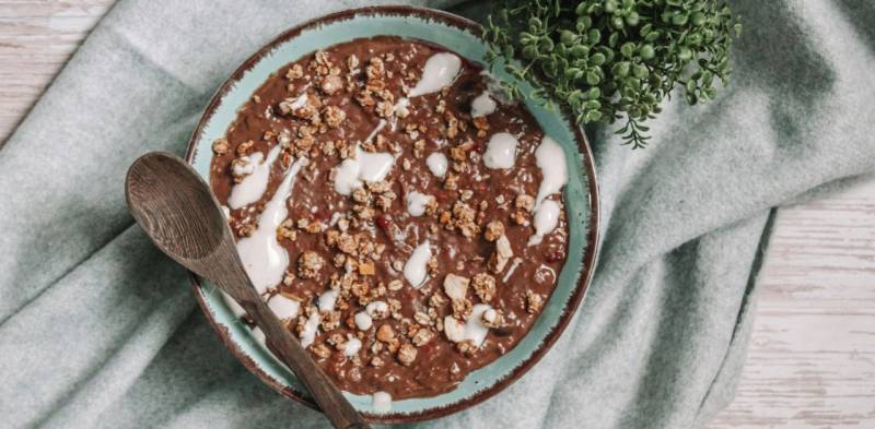Chocolat en bouillie