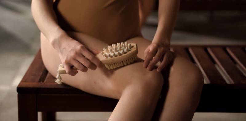 Jambes et soins de la cellulite