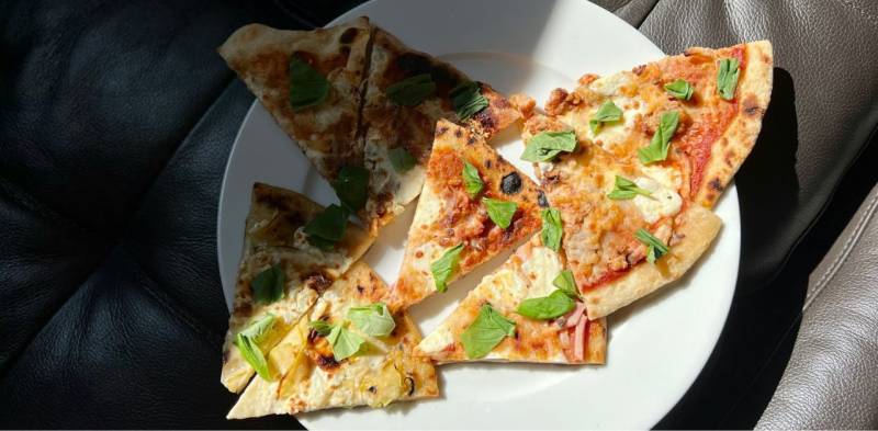 Restes de pizza