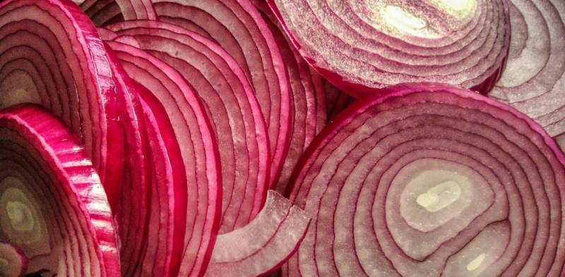 Oignons rouges