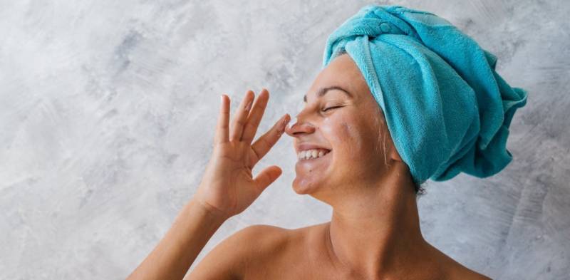 Hydratation de la peau