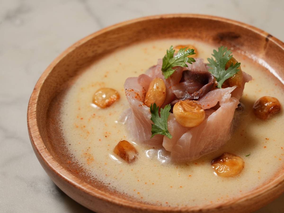 Par le ceviche di ricciola