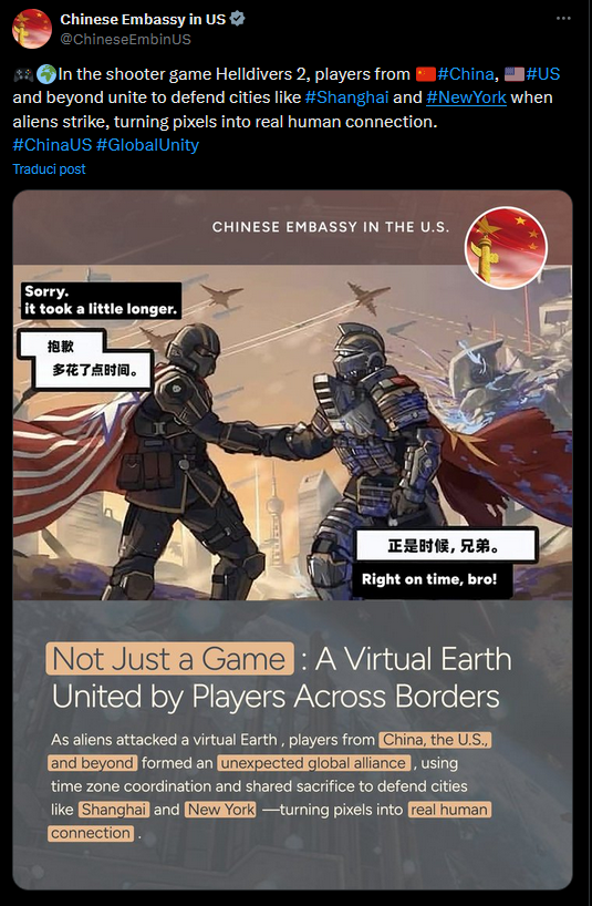 Post China Helldivers