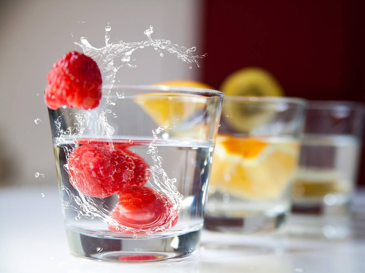 Eau et fruits