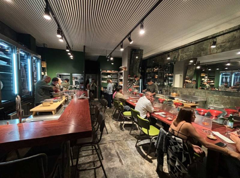 Azabu 10, la salle de restauration