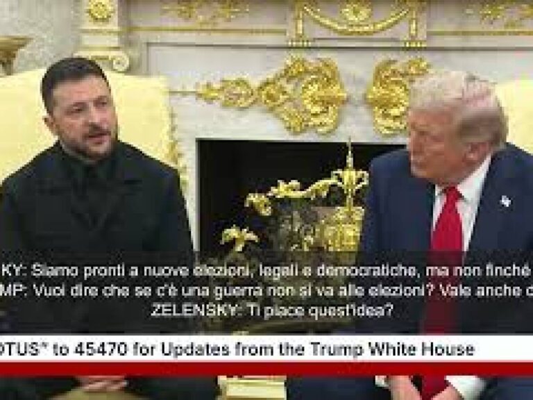 Vidéo: Zelensky: « Non aux nouvelles élections pendant la guerre ». Trump plaisante: « Est-ce que ça vaut aussi ici? »