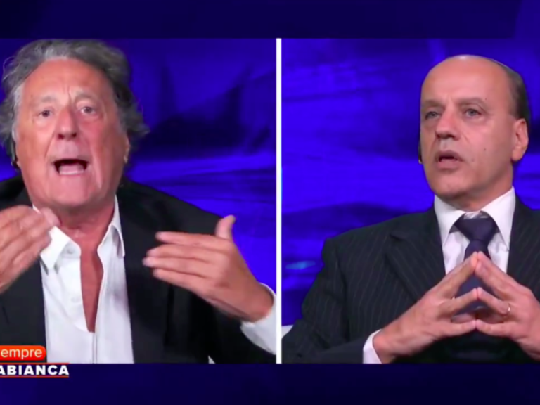 Iacchetti et le différend à la télévision pour lesquels il aurait aimé la « solidarité » de la gauche