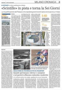 Il était une fois les Six Jours à Milan et maintenant ils sont de retour – Blog d&rsquo;Antonio Ruzzo