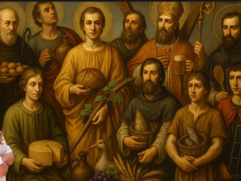 Quand le ciel descend dans la cuisine : les saints qui protégeaient nos aliments
