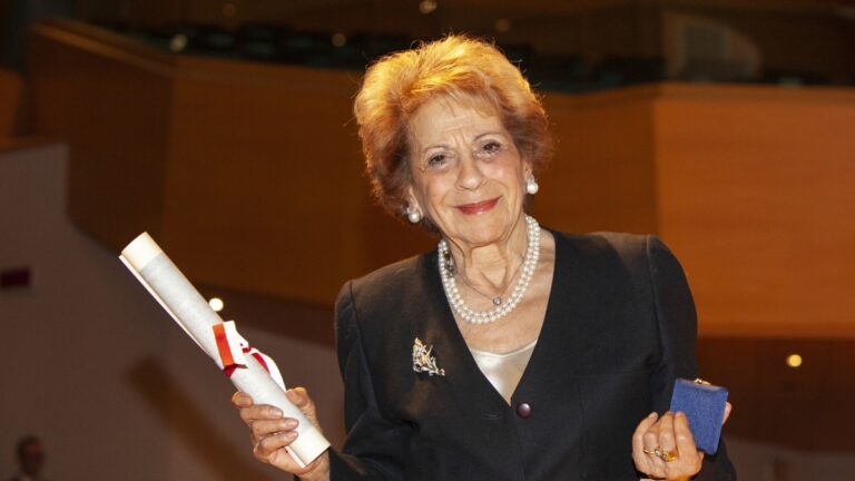 Sultana Razon, veuve d&rsquo;Umberto Veronesi, est décédée : une survivante de l&rsquo;Holocauste qui a consacré sa vie à lutter contre les tumeurs infantiles